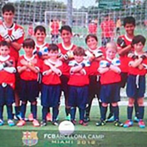 Agosto: FC Barcelona Camp