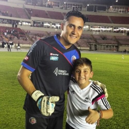 Marzo: Keylor Navas en Panamá.